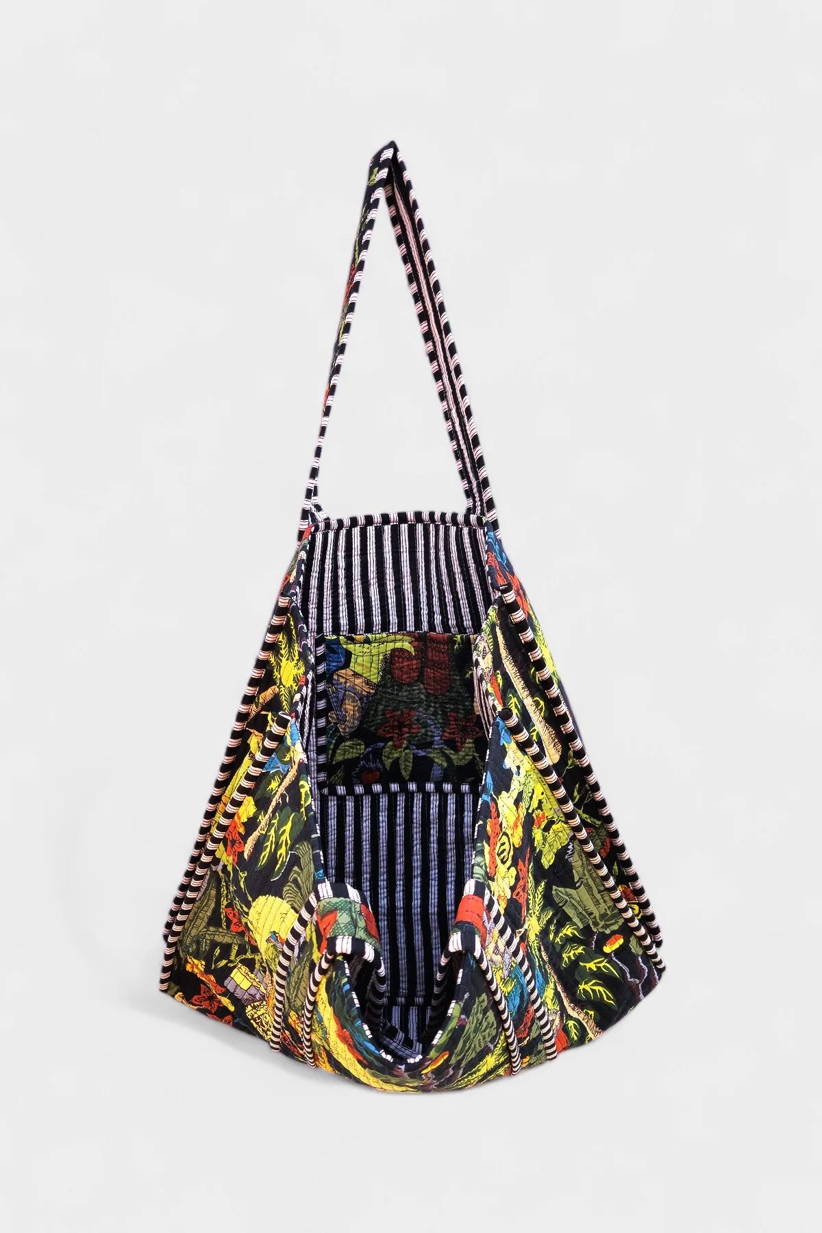 Black Jungle Tote Bag