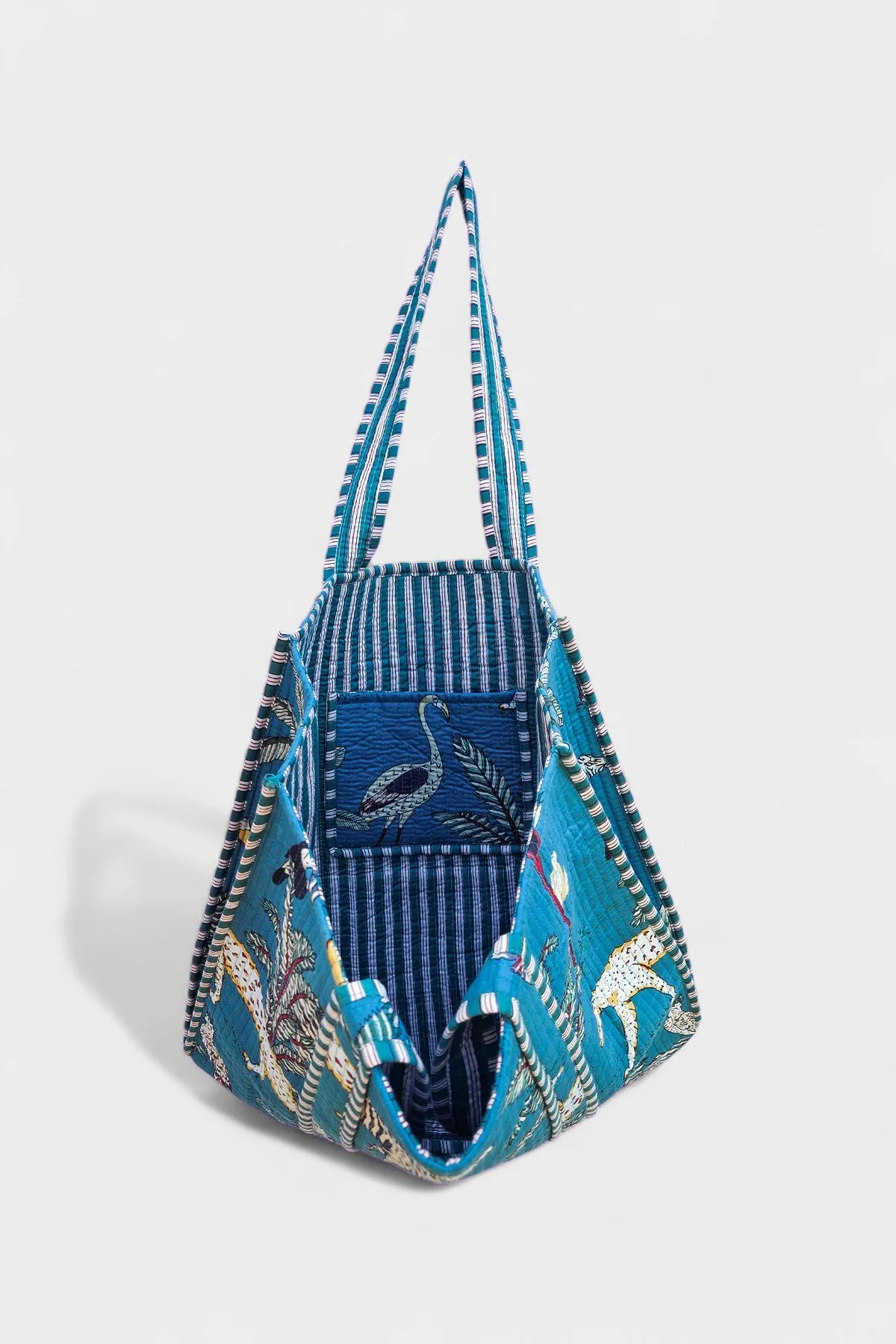Blue Safari Tote Bag