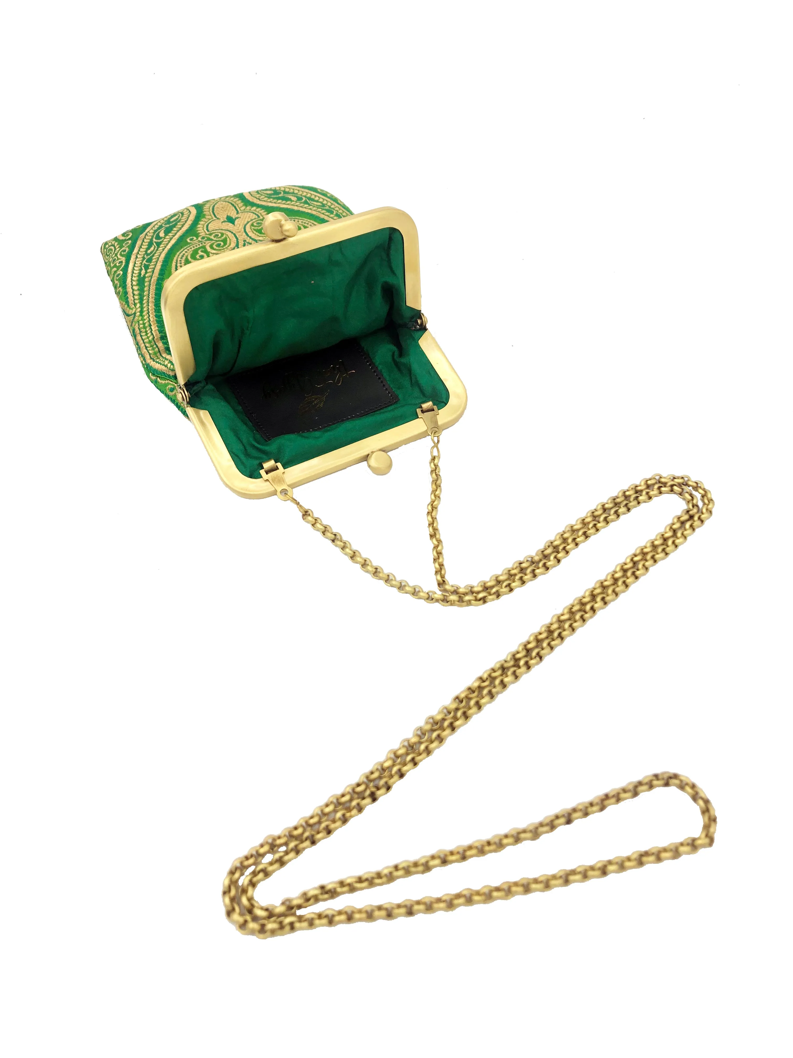 Festive Green | Mini Clutch Bag