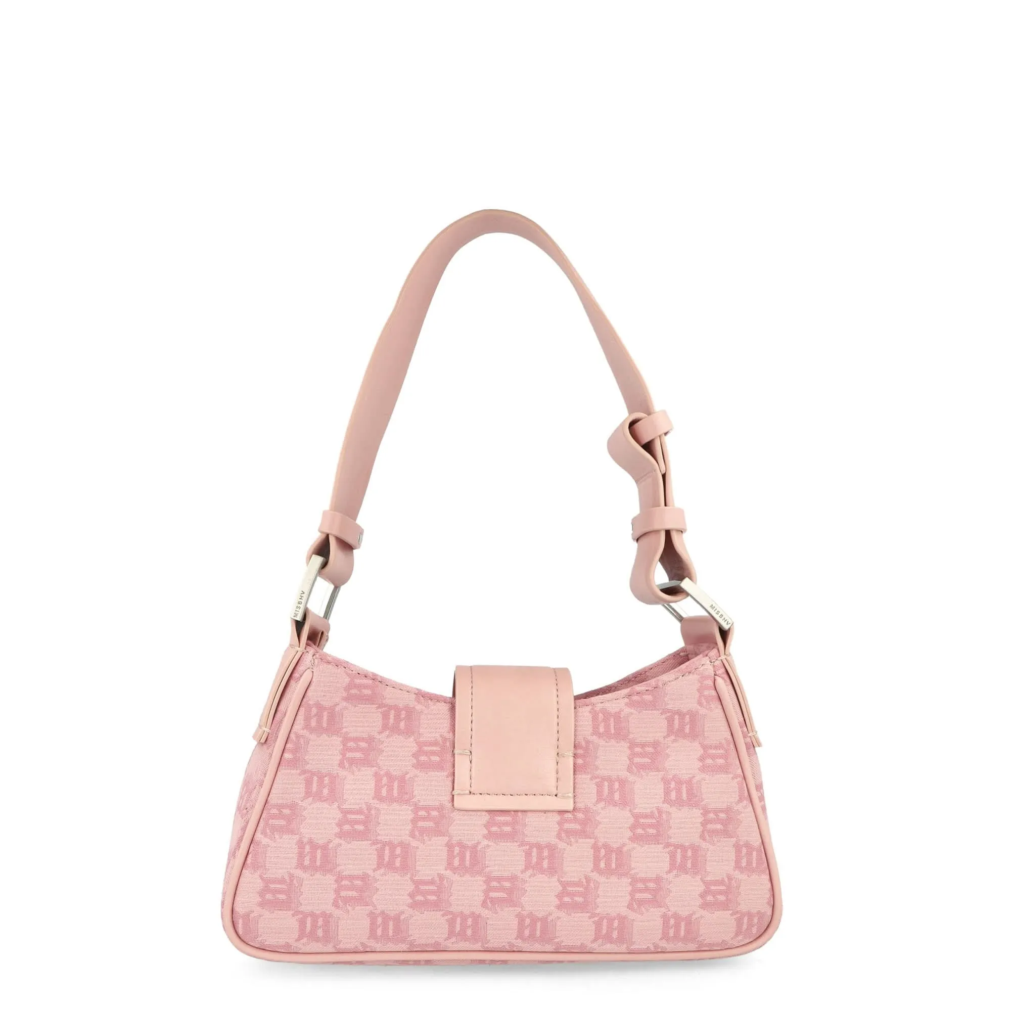 Jacquard Monogram Shoulder Bag Small