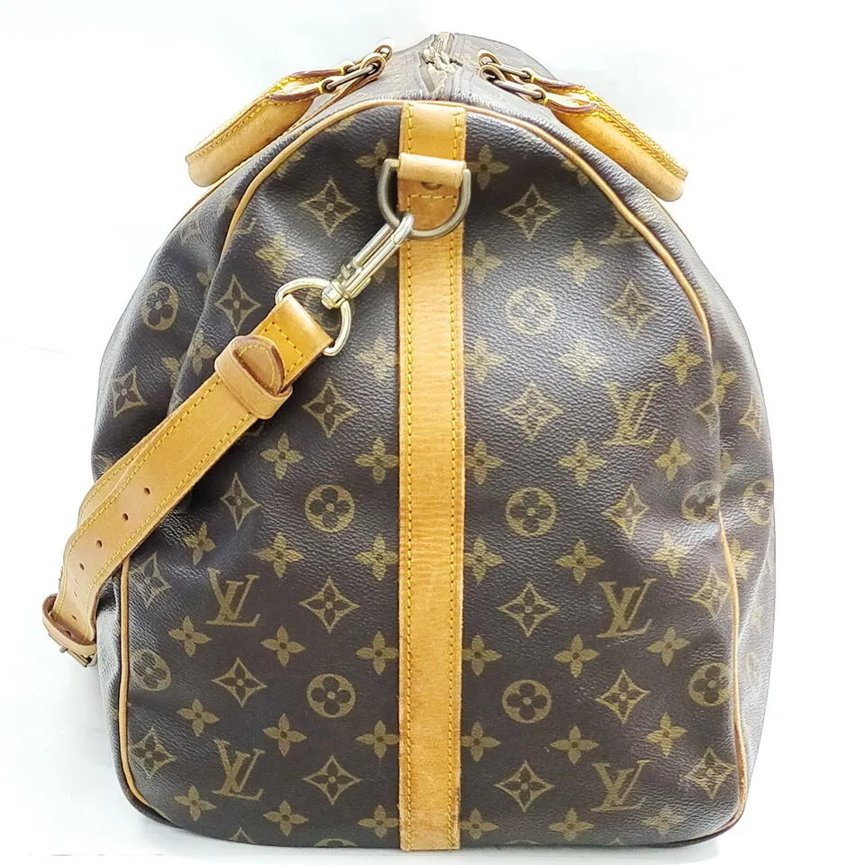 Louis Vuitton Keepall Bandouliere 60 Monogram Travel Bag #MN549