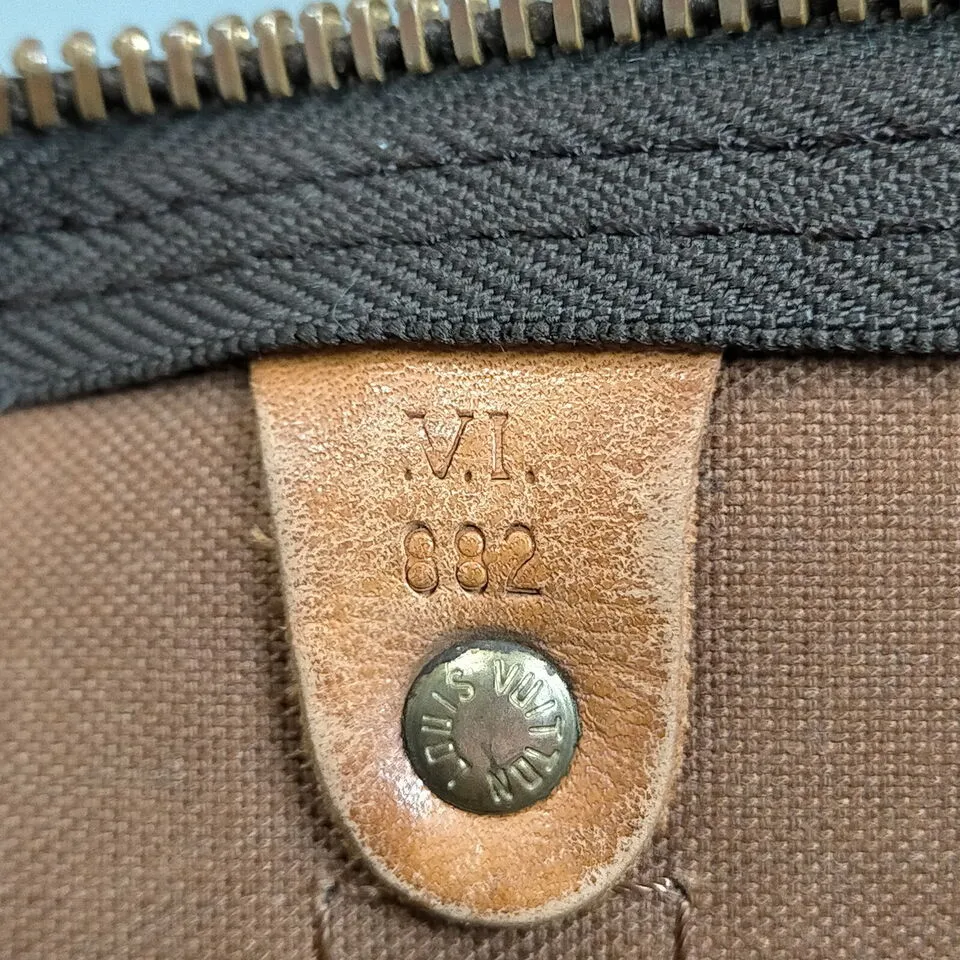 Louis Vuitton Keepall Bandouliere 60 Monogram Travel Bag #MN549