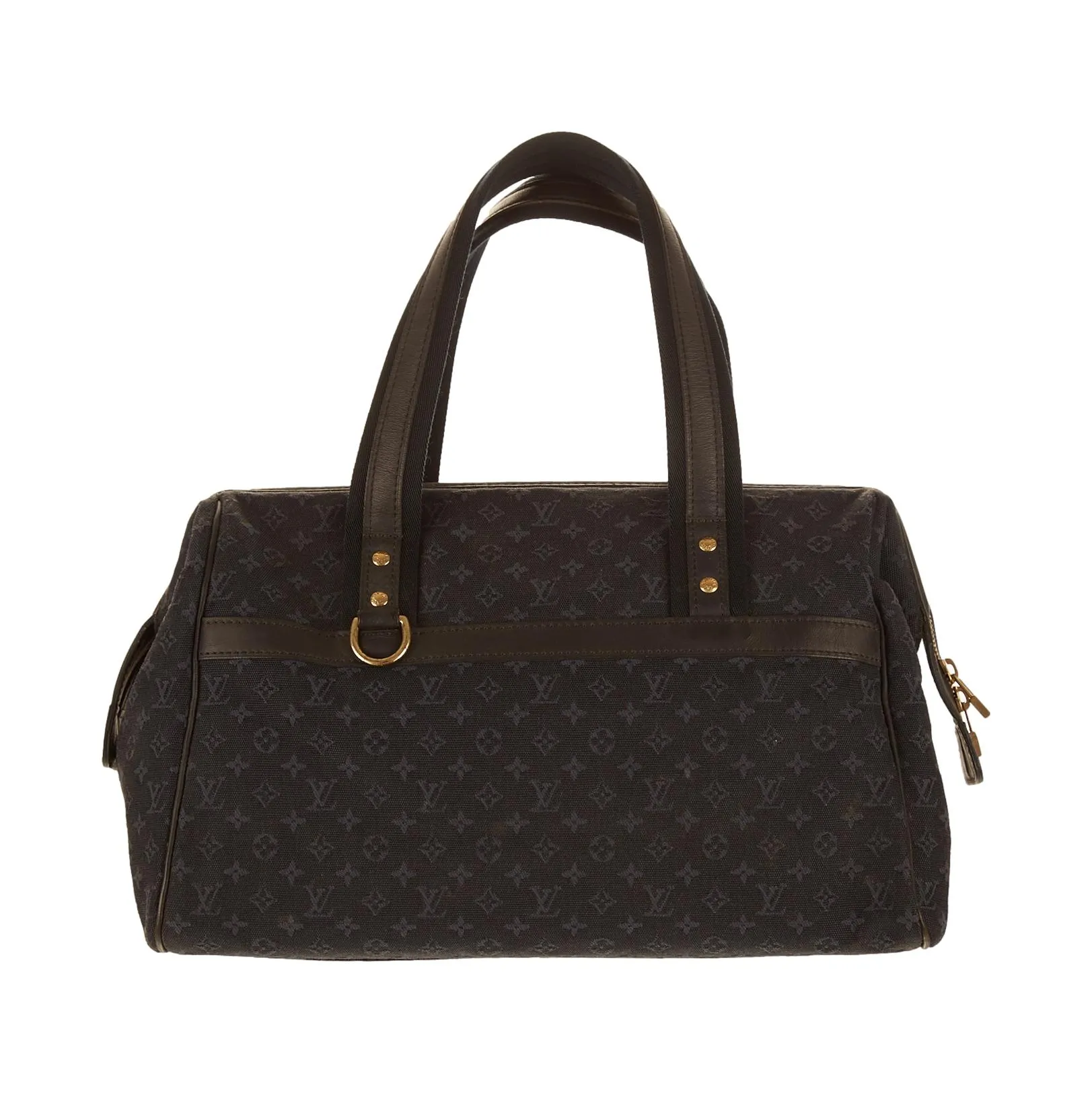 Louis Vuitton Navy Monogram Top Handle Bag