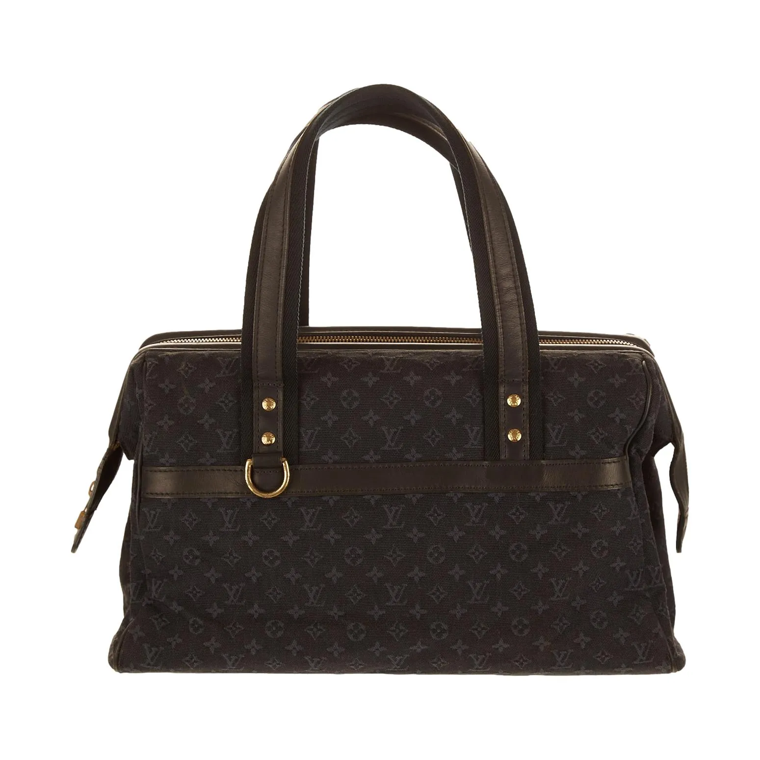 Louis Vuitton Navy Monogram Top Handle Bag