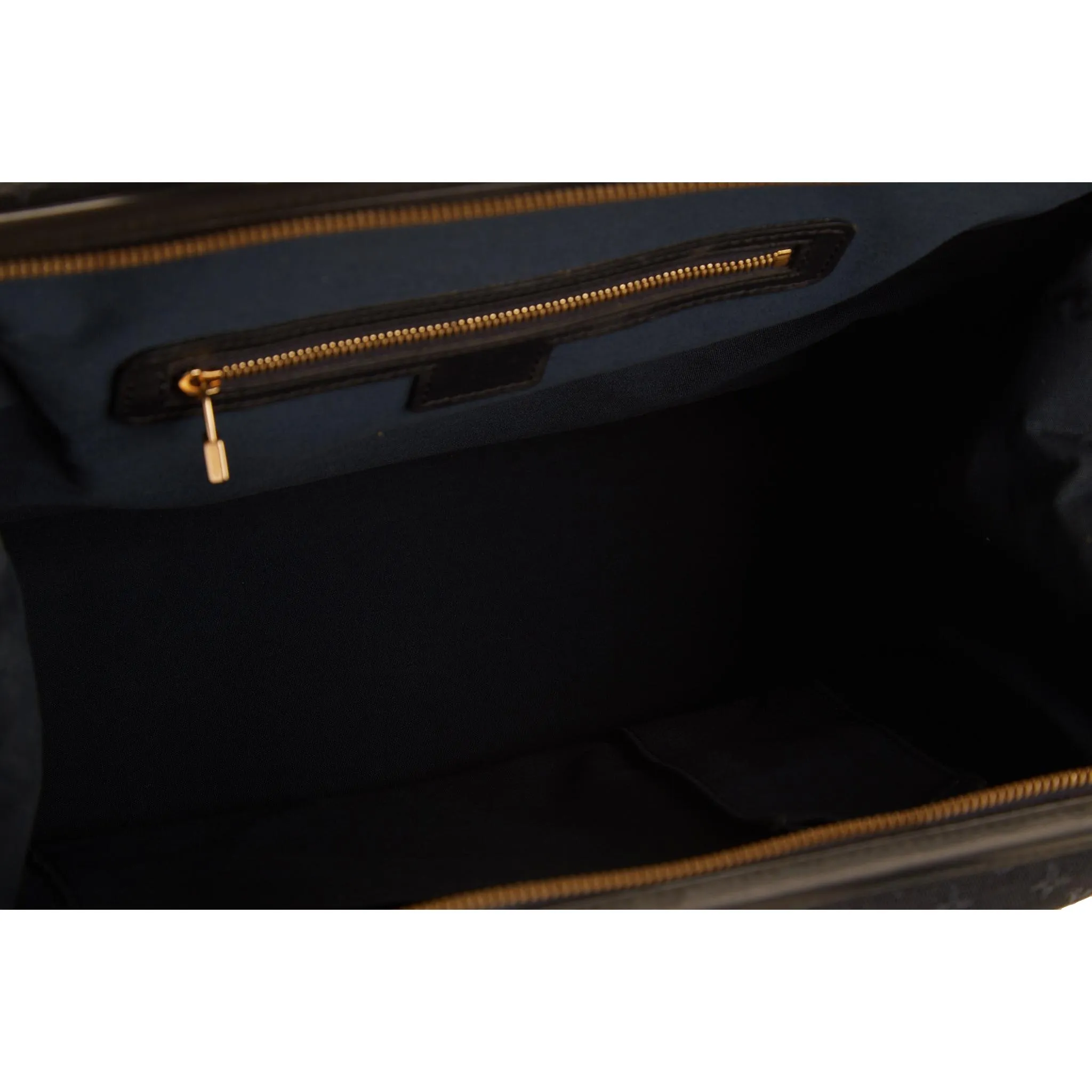 Louis Vuitton Navy Monogram Top Handle Bag