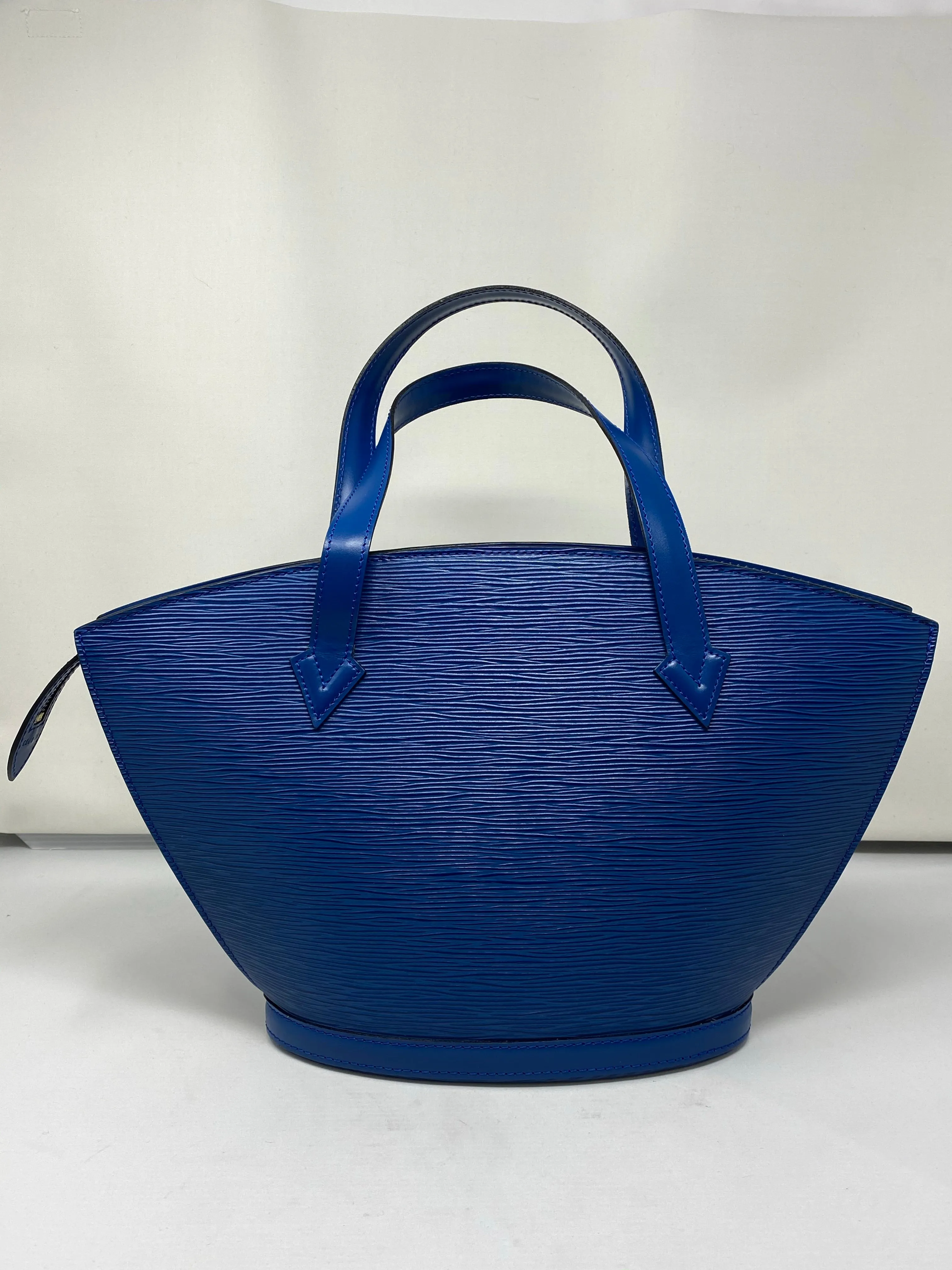Louis Vuitton Toledo Blue Epi Leather St. Jacques PM Bag