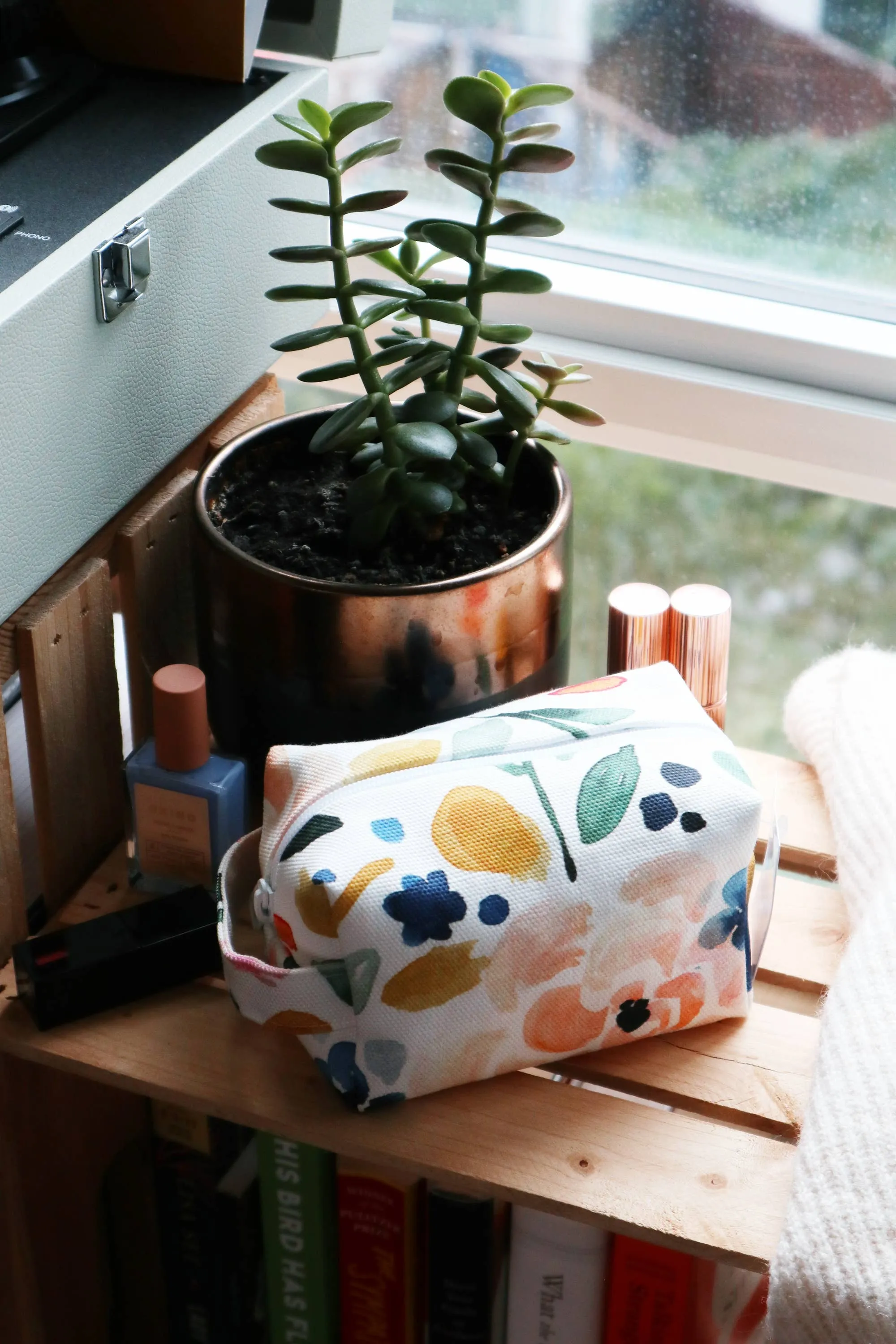 Mini Makeup Bag - Sierra Florals