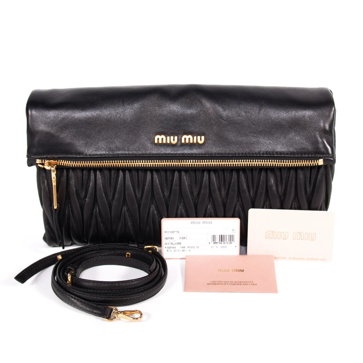 Miu Miu Matelassé Pochette