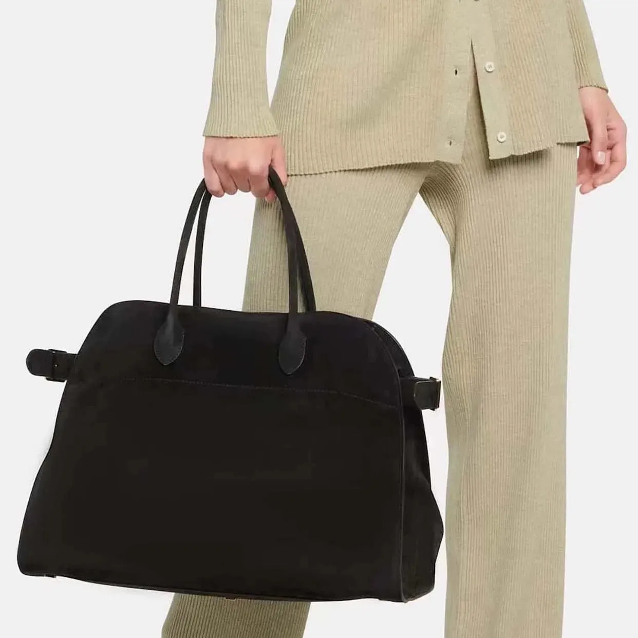 New Genuine Leather Bags Large Travel Margaux Luxury Handbag Women Shoulder Tote Bags