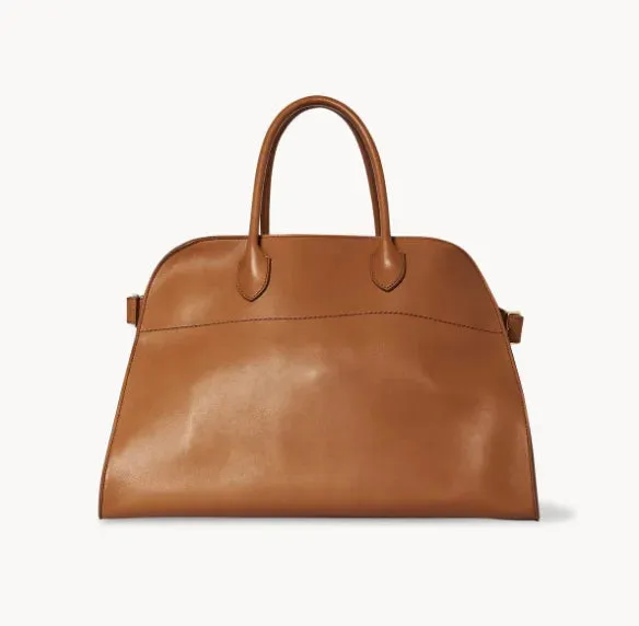 New Genuine Leather Bags Large Travel Margaux Luxury Handbag Women Shoulder Tote Bags