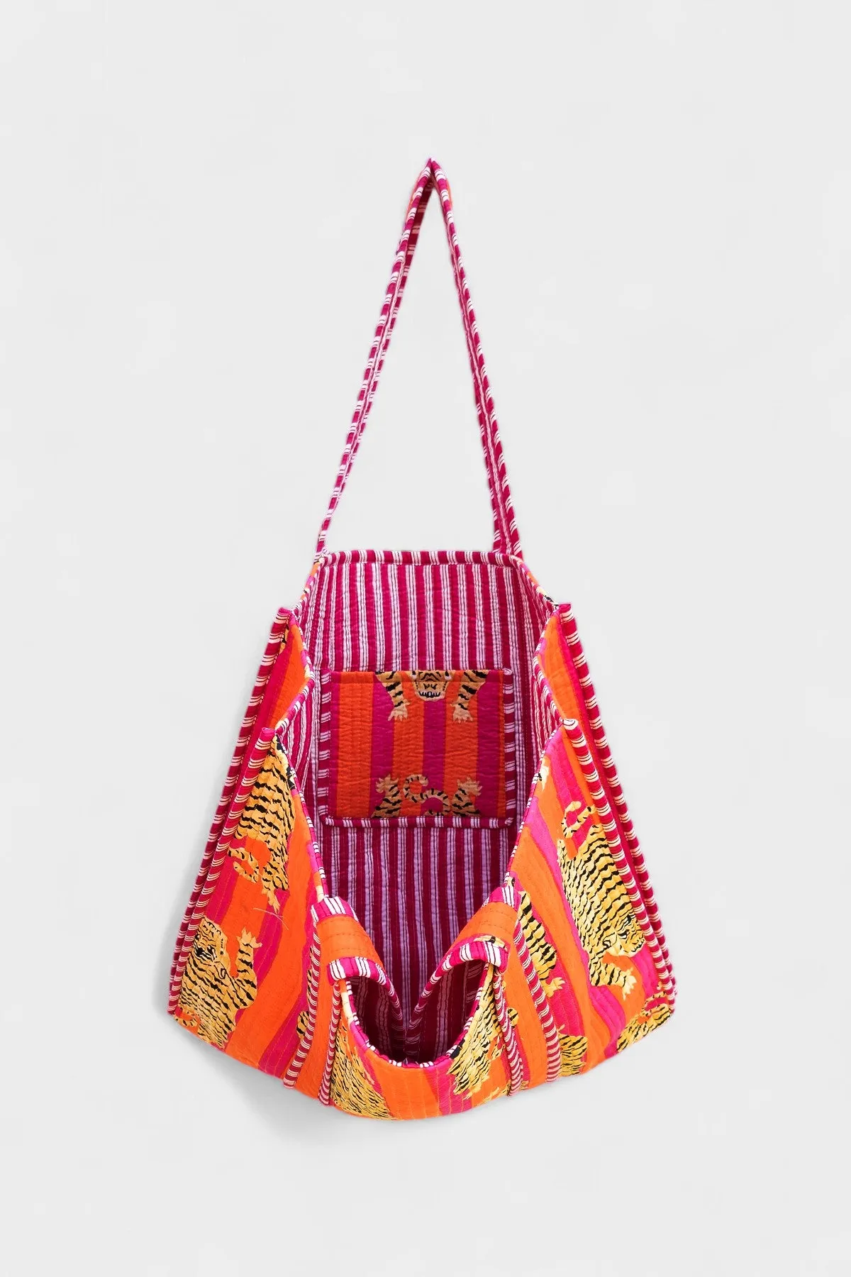 Orange Tiger Tote Bag