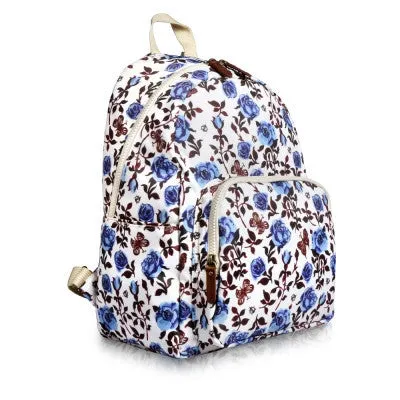 Petit Backpack Big Bouquet Ivory - Nathalie Lete