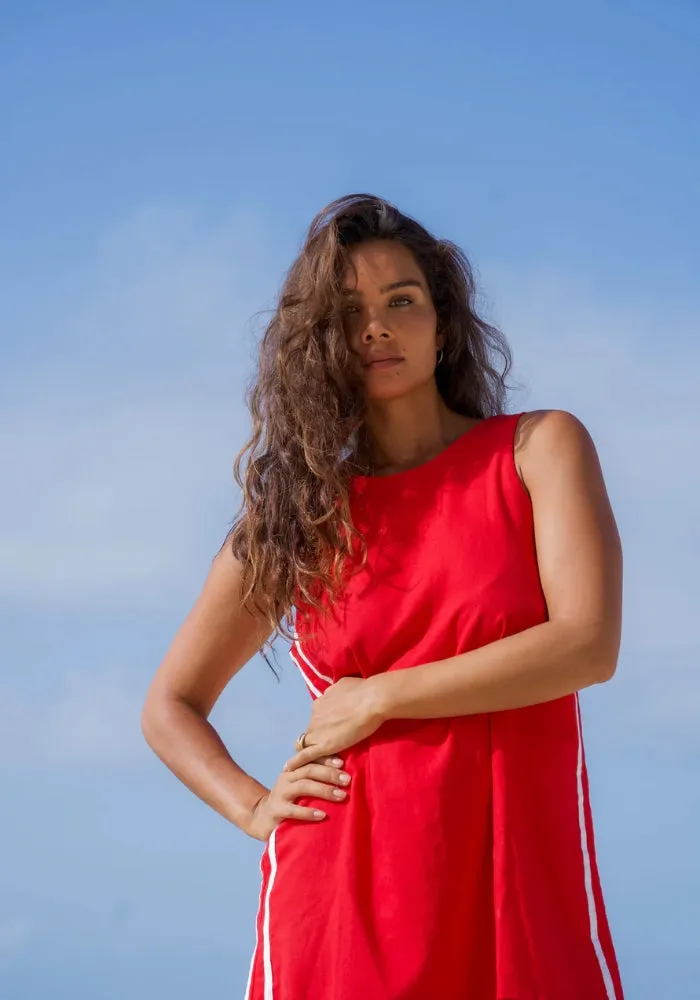 Red Racer Dress