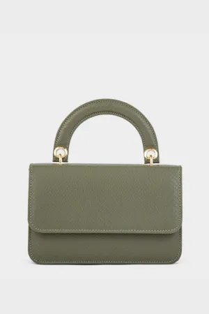 Top Handle Hand Bags B10545-Olive