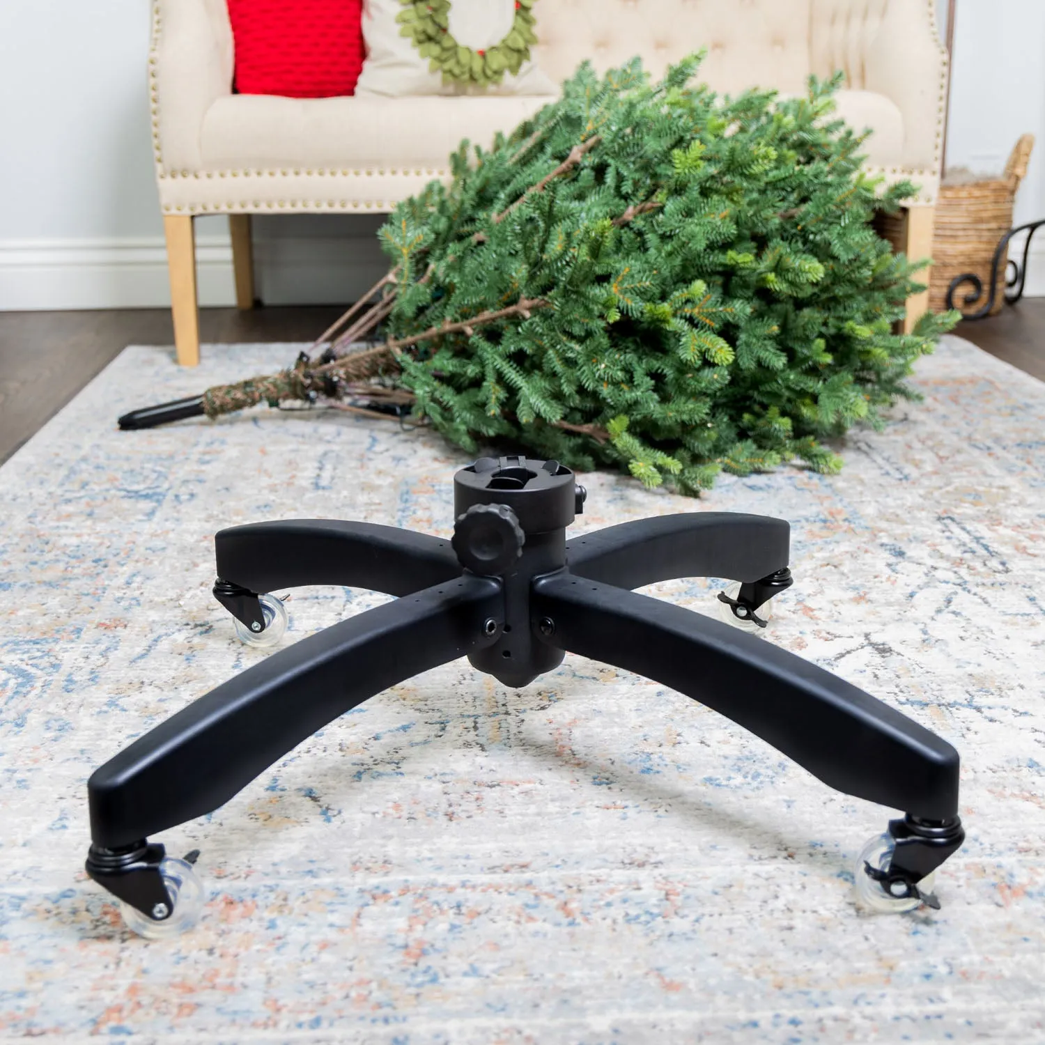 Universal Rolling Tree Stand