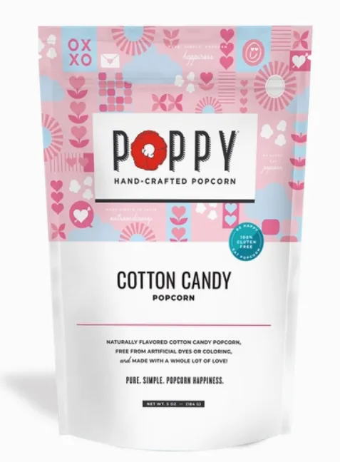 Valentine's Day Cotton Candy Popcorn
